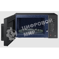 Микроволновая печь Samsung MS23T5018AC/BW антрацит, 23 л, 800 Вт, переключатели - сенсор