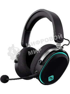 Беспроводные/проводные наушники GMNG GG-HS405W черный, полноразмерные, Bluetooth + радиоканал + проводной, до 40 ч