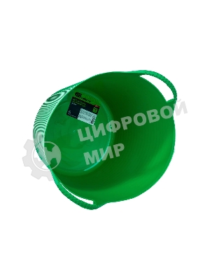 Ведро гибкое Сибртех сверхпрочное 14 л, зеленый