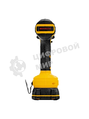 Дрель-шуруповерт Denzel CIDH-BL-20, 20 В, 2 Ач, 80 Нм, бесщеточный, ударный