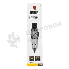Фильтр-регулятор Denzel FR1500, 10 бар, 1500 л/мин, 1/4