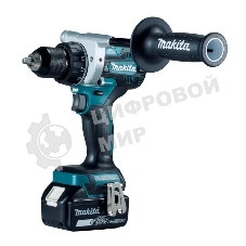 Дрель-шуруповерт Makita DDF486RTJ, 18 В, 5 Ач, 130 Нм, бесщеточный