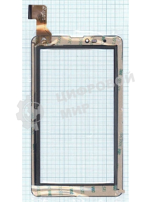 Сенсорное стекло (тачскрин) FPC-FC70J835-01, черное