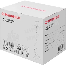 Отпариватель Maunfeld MF-1138GR PRO серый, 1580 Вт, 38 г/мин, 1.5 л