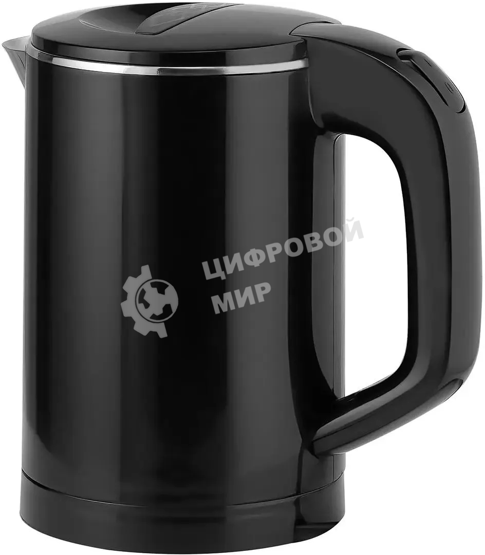 Чайник электрический Centek CT-0006 черный, 1100 Вт, 0.6 л