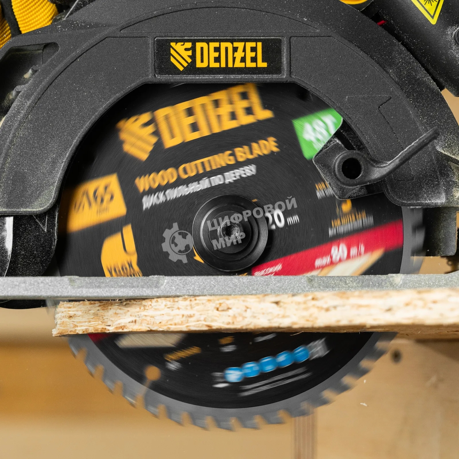 Пильный диск по дереву Denzel ф165 х 20 мм, 48 зубьев 733257
