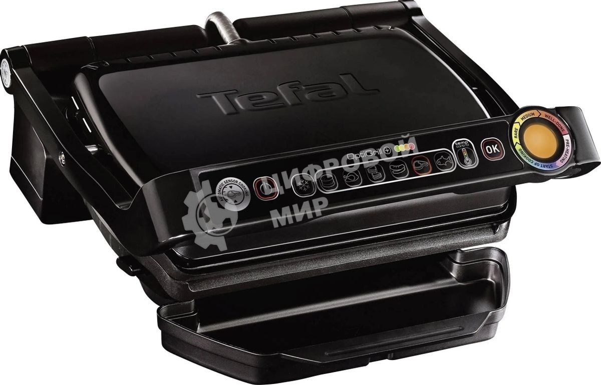 Гриль электрический Tefal GC714834, черный