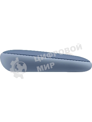 Мышь беспроводная Logitech Pebble M350 синий, 1000 dpi, радиоканал, Bluetooth, USB, кнопки - 3