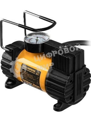 Компрессор автомобильный Denzel AC-37, 12 В, 7 атм 37 л/мин