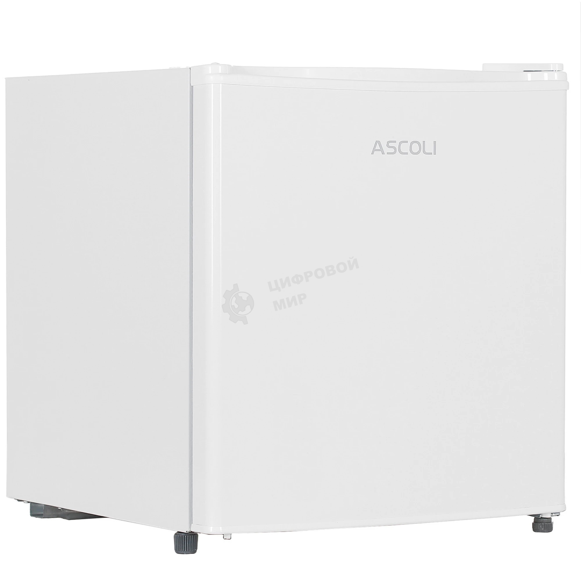 Холодильник Ascoli ASRI50 белый однокамерный 44/2л морозилка сверху
