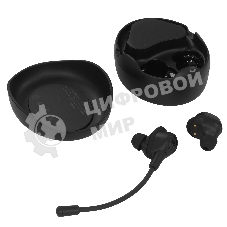 Наушники TWS JLab Work Buds Black, внутриканальные, Bluetooth, до 10 ч