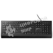 Клавиатура проводная Oklick 155M проводная, USB, черный
