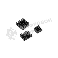 Набор радиаторов ACD RA537 черный 3 in 1 Heat Sink Set Aluminum for Raspberry Pi 4B