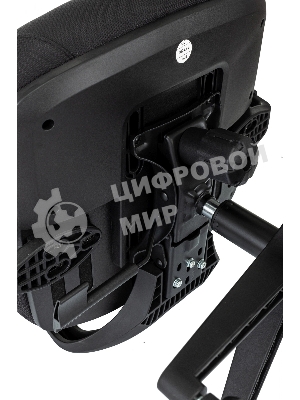 Кресло Бюрократ MC-711N-H черный, сетка, подголовник