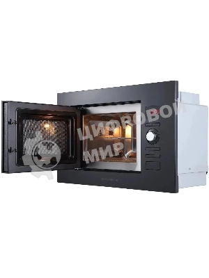Встраиваемая микроволновая печь Kuppersberg HMW 625 B 20 л, High-Tech, 800 Вт, черный
