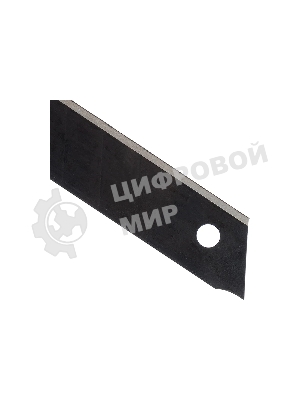 Лезвия Denzel 18 мм, сталь SK4 - 0,5 мм, супер острые, 5 шт.