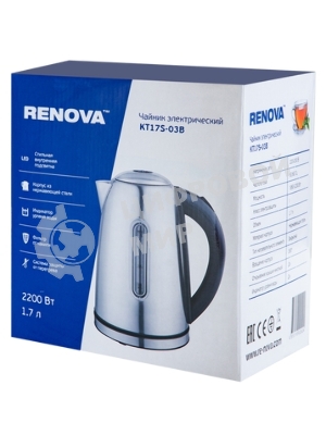 Чайник электрический Renova KT17S-03B