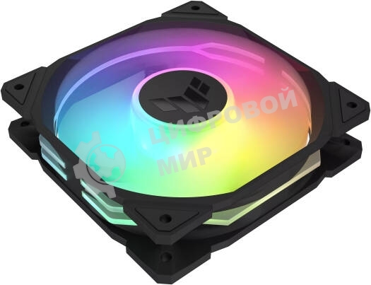 Вентилятор в корпус ASUS TUF GAMING TR120 FAN ARGB BLACK 3IN1 черный, 120x120x28 мм, 2000 об/мин, 29 дБ, 4 pin