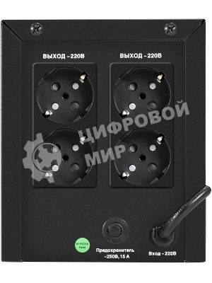 Источник бесперебойного питания ExeGate Smart LB-2000.LCD.AVR.4SH / 2000 ВА / 1200 Вт / 4 x CEE 7 (евророзетка)