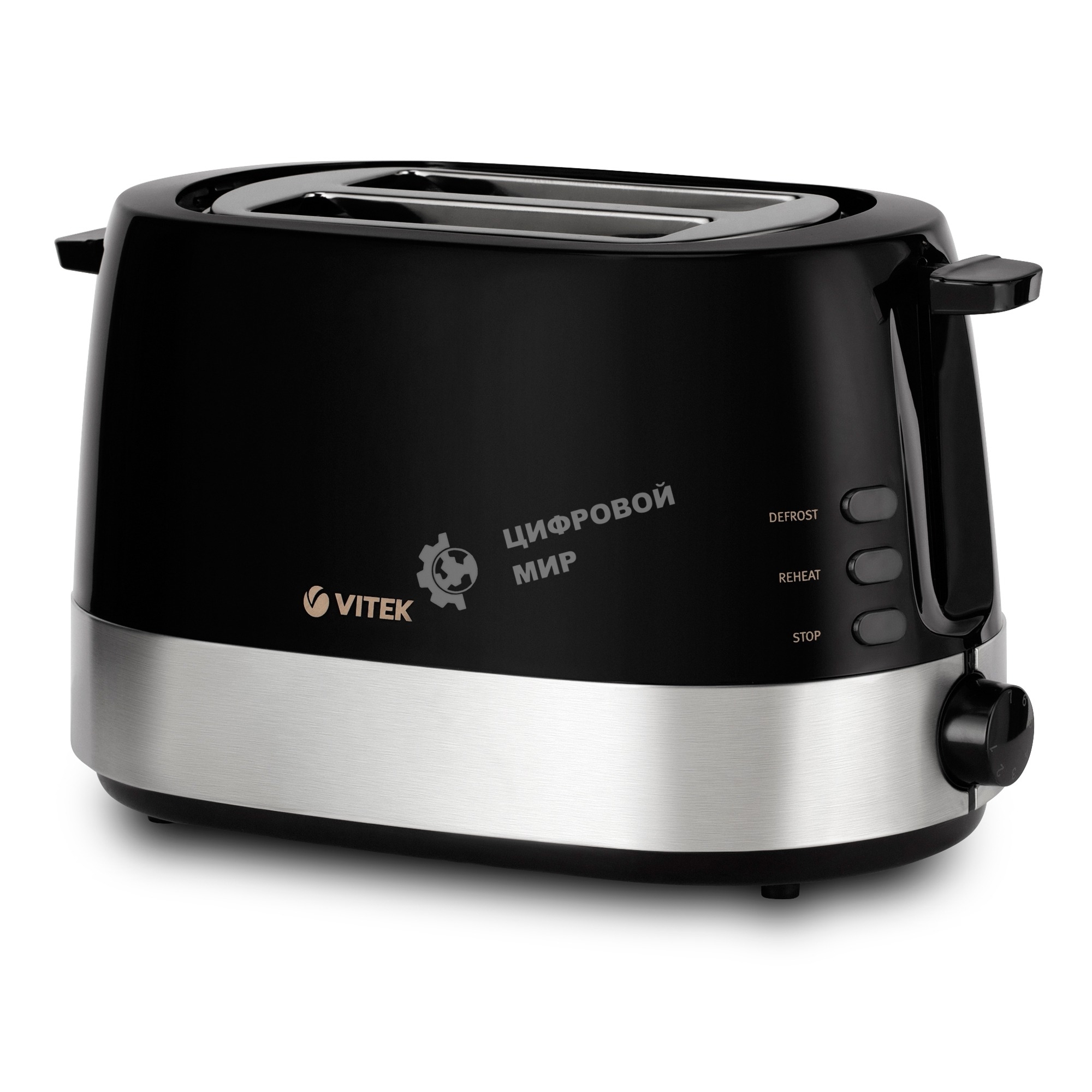 Тостер Vitek VT-1584 850Вт черный