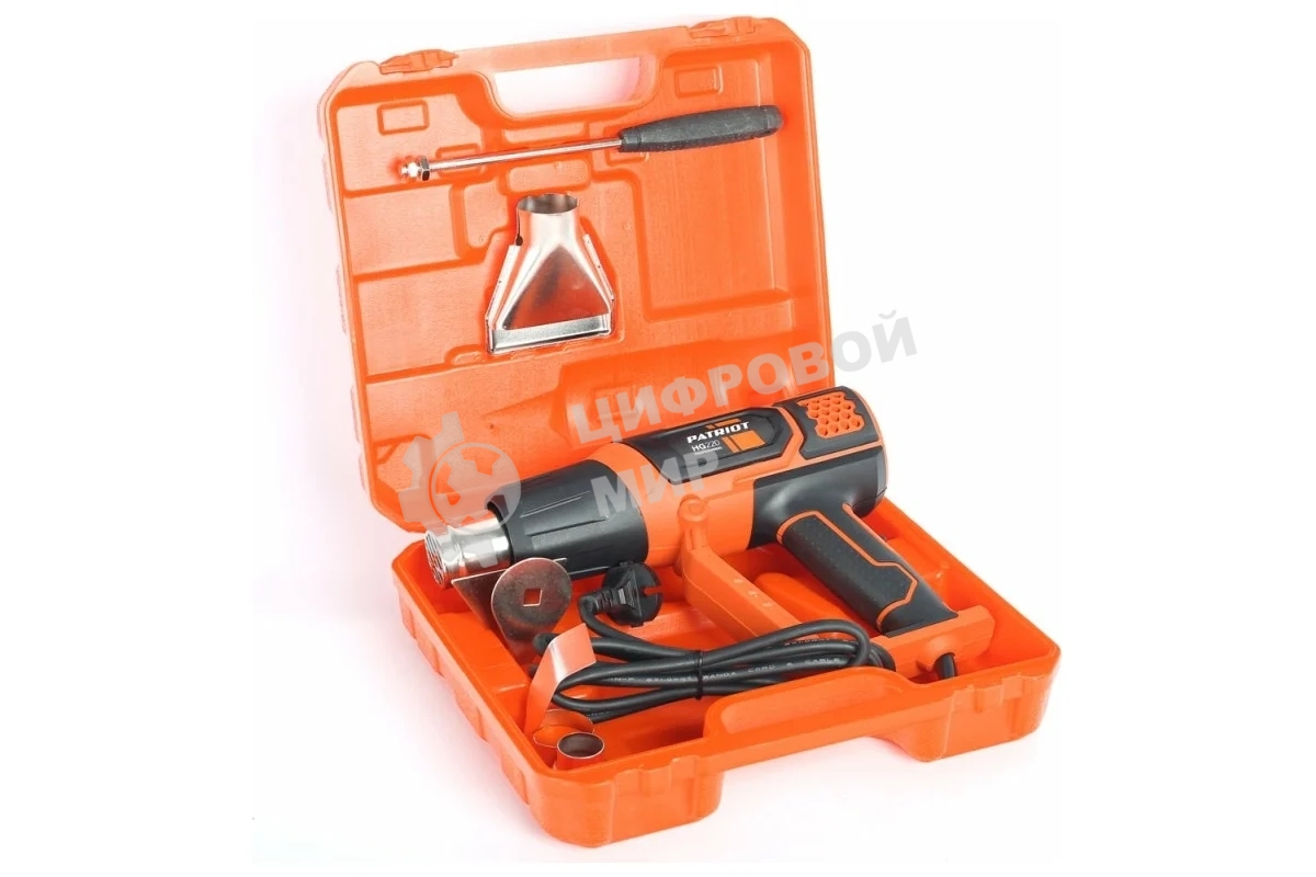 Фен технический Patriot HG 220 2000Вт темп.350/600С