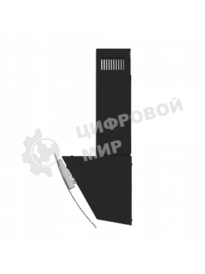 Вытяжка каминная Elikor Wave BK 60 черный, 60 см, 750 куб. м/ч, 56 дБ