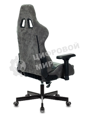 Кресло Бюрократ VIKING 7 KNIGHT B FABRIC черный, ткань, 120 кг, механизм качания