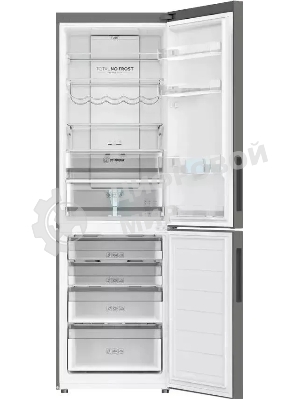 Холодильник Haier C2F636CFRGU1 серебристый двухкамерный 256/108 л морозилка снизу, No Frost