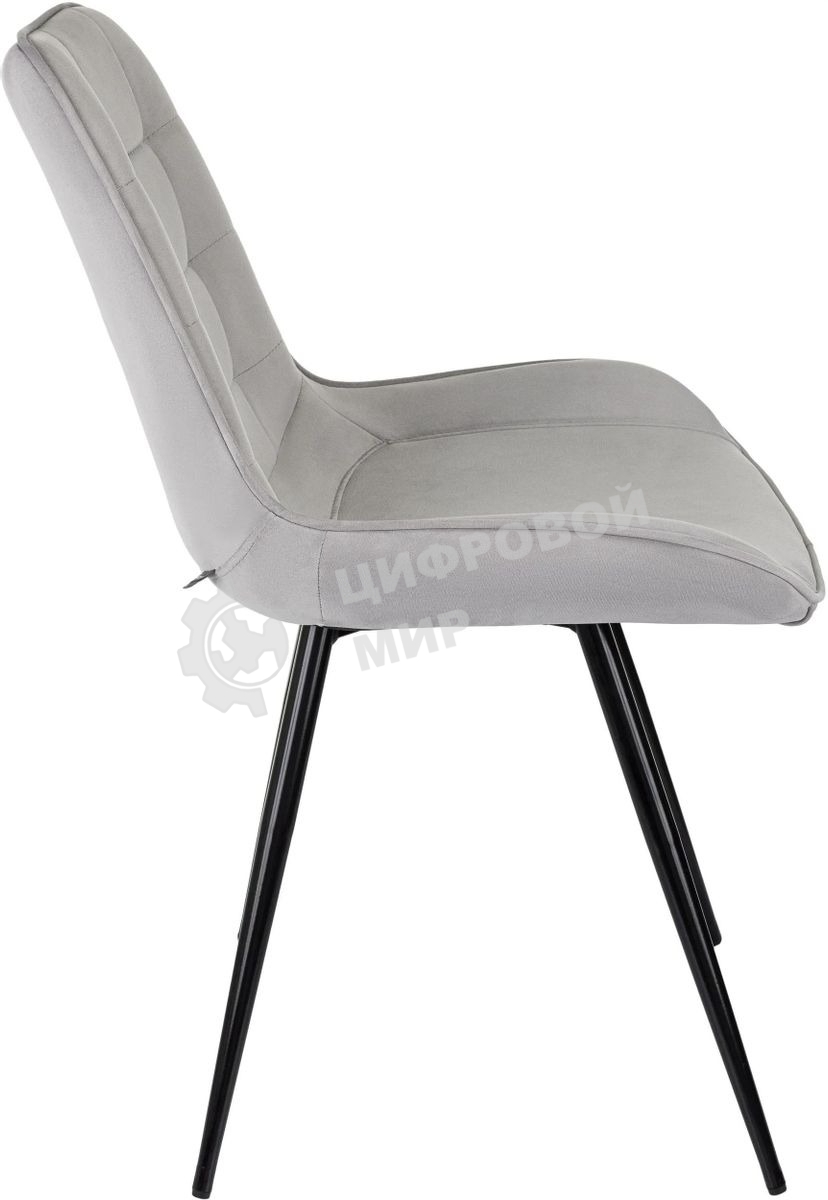 Стул для дома Бюрократ CH-K2_4 комплект 4 шт св. серый Holland 09 металл черный на ножках