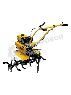 Мотоблок Denzel DPT-270SB, 7 л.с., ремен.сцеп, фрез 3х4, ШОМ, без колес, передачи 2В/1Н