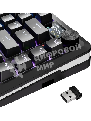 Клавиатура беспроводная Defender Redragon Flekact Pro black (USB/BT, 81 клавиша)