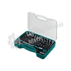 Набор: отвертка-битодержатель с насадками KRAFTOOL X-Drive-122, 122 шт (26816)