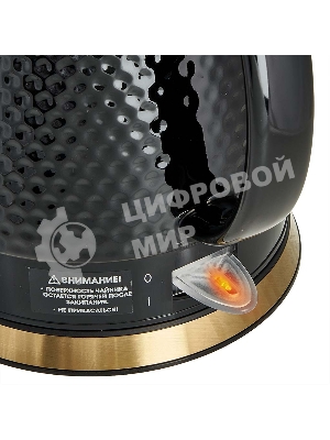 Чайник электрический Delta Lux DE-1021 черный
