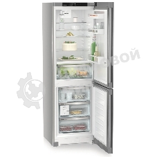 Холодильник Liebherr CBNsfc 5223-22 001 серебристый двухкамерный 216/94л морозилка снизу, No Frost