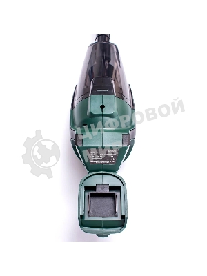 Пылесос автомобильный FAVOURITE OBS 21 VCM (Без АКБ и ЗУ) зелёный, 21 Вт, уборка сухая, пылесборник контейнер 0.6 л