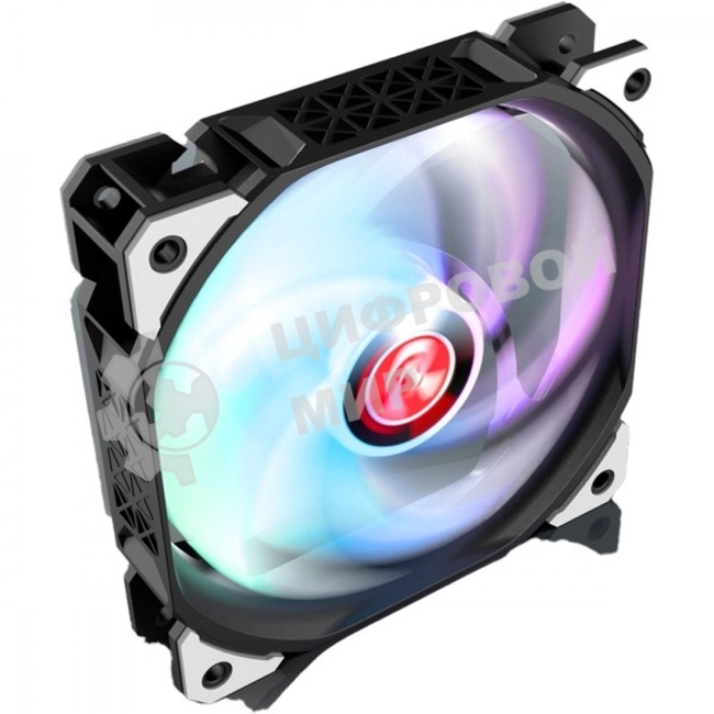 Вентилятор для корпуса AGERAS 12 ARGb-1 (120x120x25мм, PWM, 800-2200RPM, 33 dBA max, ARGb LED, hydraulic bearing)