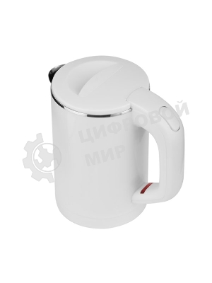 Чайник электрический Centek CT-0006 белый, 1100 Вт, 0.6 л