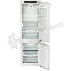 Встраиваемый холодильник Liebherr ICNd 5123 001 белый, двухкамерный, 190/83л, морозилка снизу, No Frost