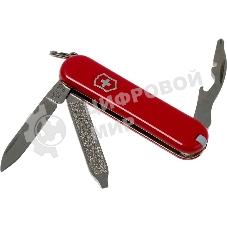 Нож-брелок Rally 0.6163.P 58мм 9 функций, красный, в блистере