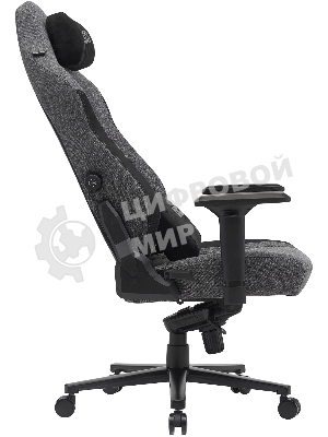 Кресло Cactus CS-CHR-MAG-GY серый, экокожа