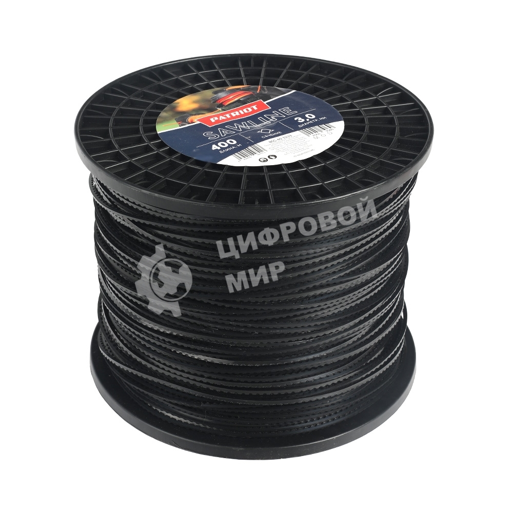 Леска Sawline D 3,0 мм L 400м (квадрат,пилообразный профиль) 300-400-5