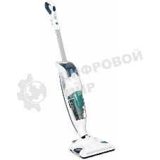 Пылесос Tefal Clean&Steam VP7751WH, белый, 1500/1500 Вт, уборка влажная/комбинированная/паром/сухая, пылесборник контейнер 0.3 л