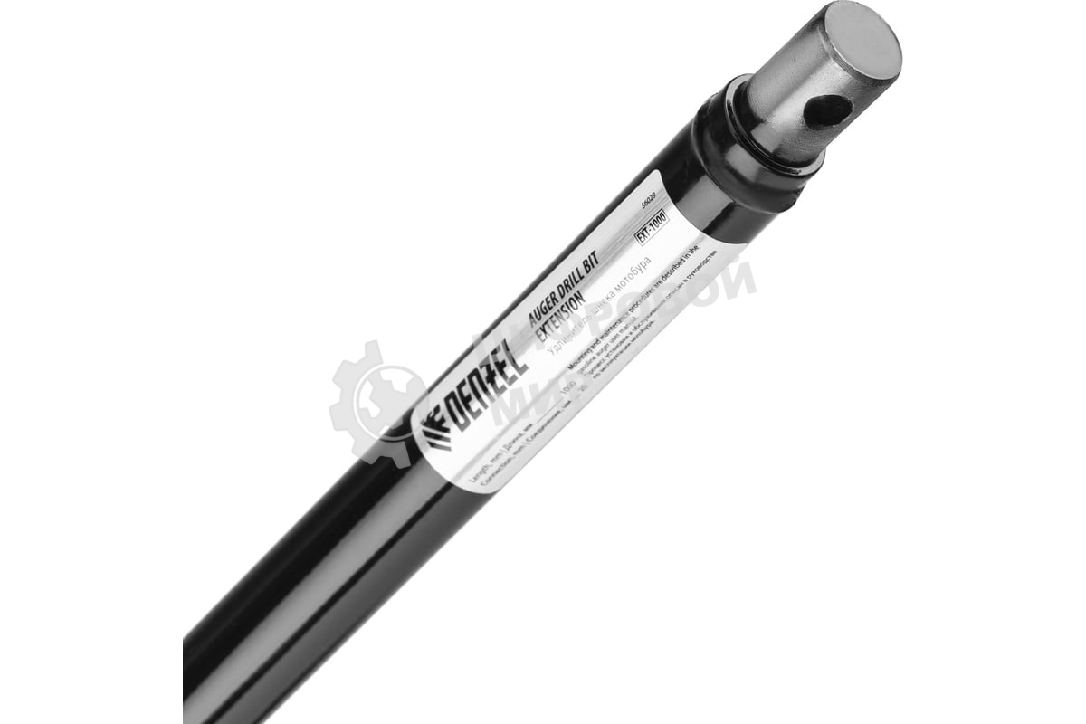 Удлинитель шнека мотобура Denzel EXT-1000, длина 1000 мм, соединение 20 мм