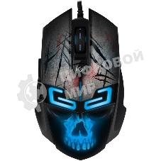Мышь проводная SVEN RX-G805 черный, 8000 dpi, USB, кнопки - 6