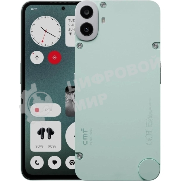 Смартфон NOTHING CMF Phone 1, 8/256Gb, зеленый