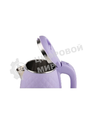 Чайник электрический Homestar HS-1007 1.7л лиловый, двойной корпус