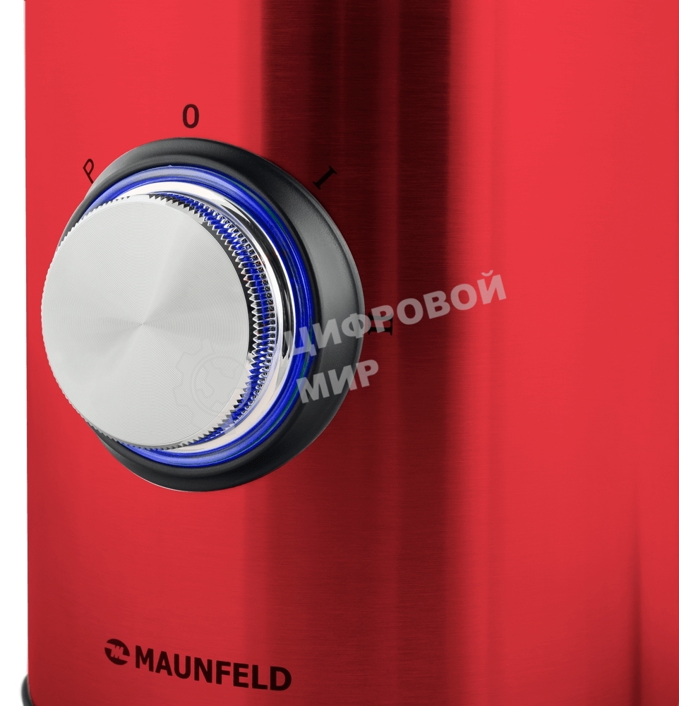 Блендер стационарный Maunfeld MBL.1000CH вишневый, 1000 Вт