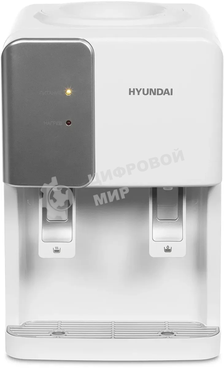 Кулер Hyundai H-WD115E настольный белый