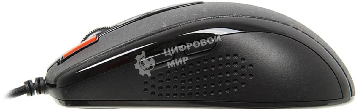 Мышь проводная A4Tech F5 черный, 3000 dpi, USB, кнопки - 7