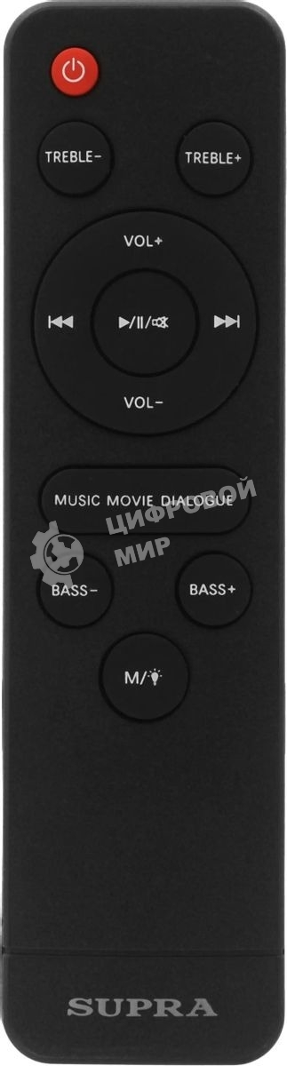 Саундбар SUPRA SSB-205 2.1 40Вт+60Вт черный
